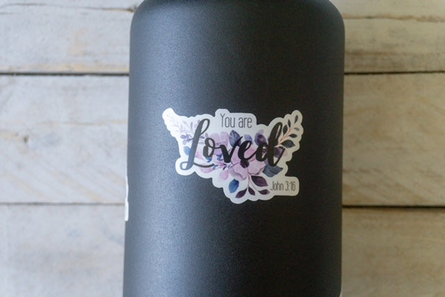 You Are Loved vinyl sticker