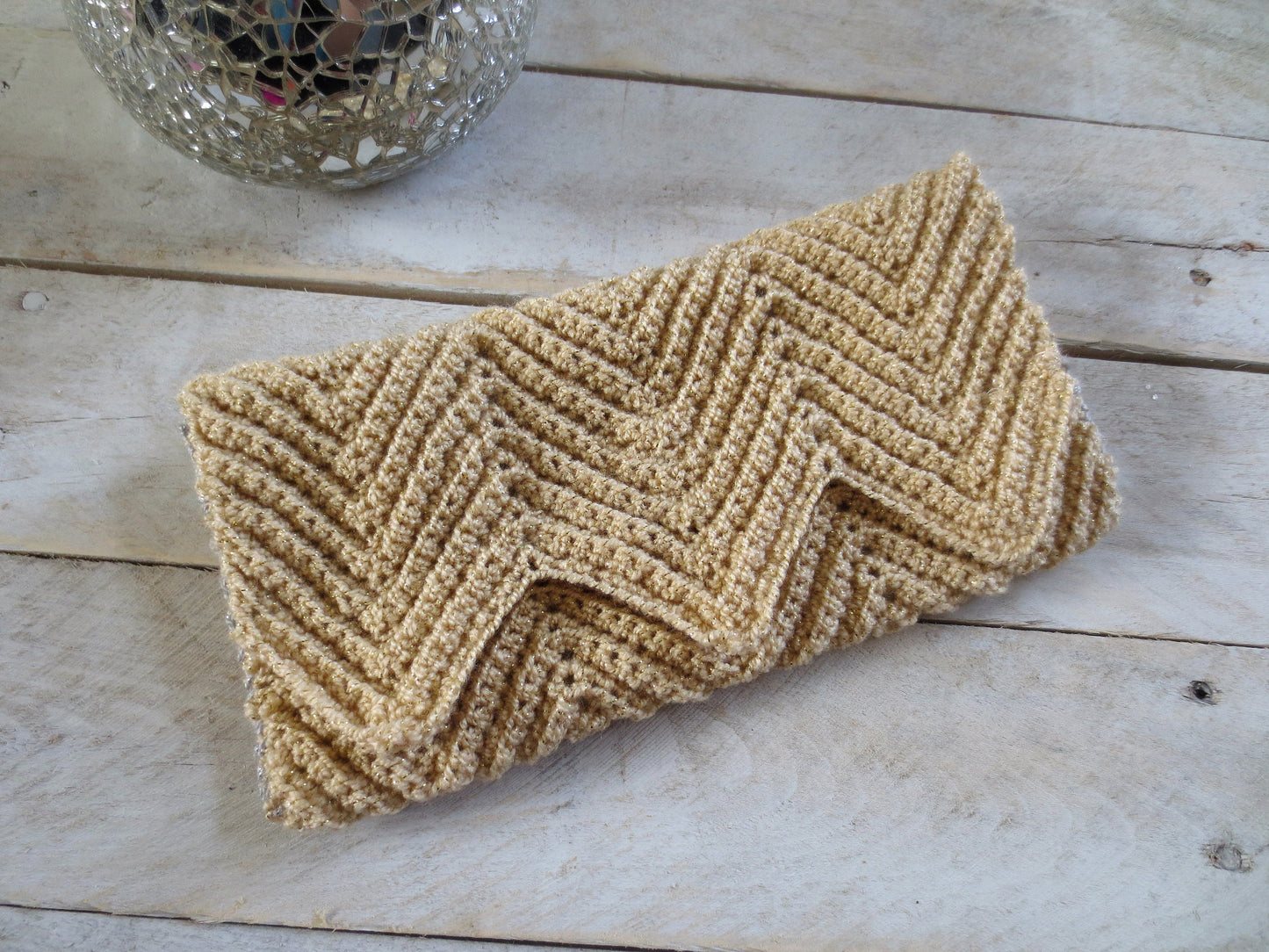 Crocheted Clutch, Purse Ready to Ship