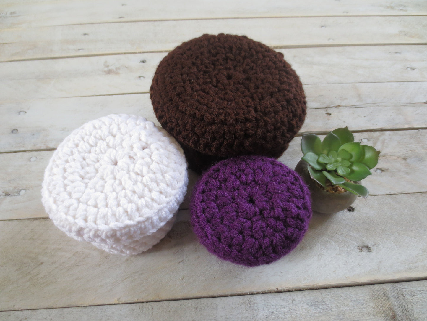 Crochet Boxes, Containers, Set of 3, MADE TO ORDER