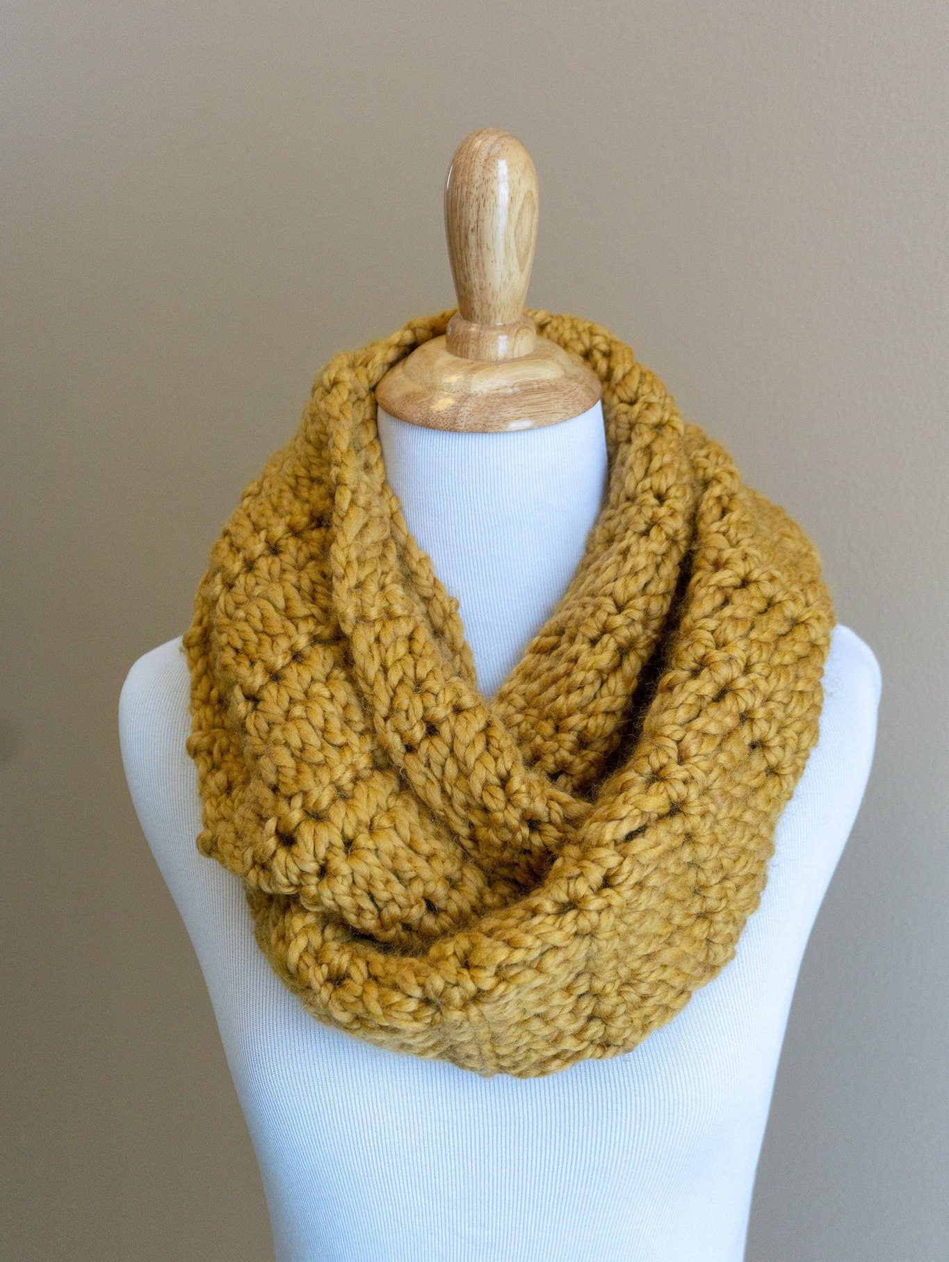 Crochet Infinity Scarf, Scarflet, Cowl MADE TO ORDER