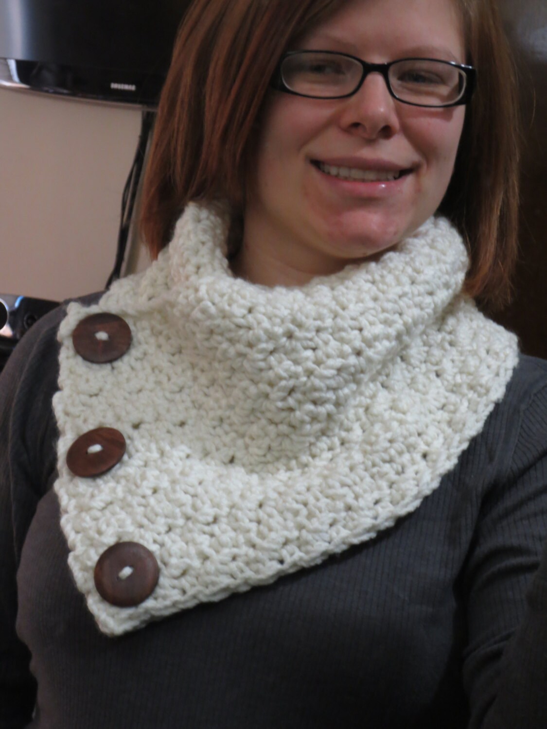 Crochet Pacific Scarflette MADE TO ORDER