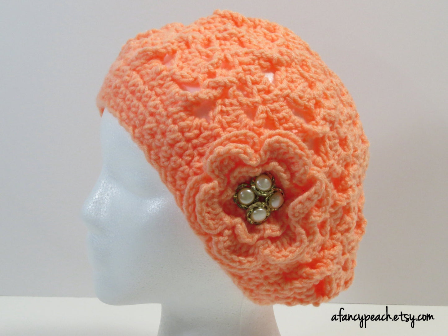 Women's Crochet Bohemian Lace Hat, Ready to Ship