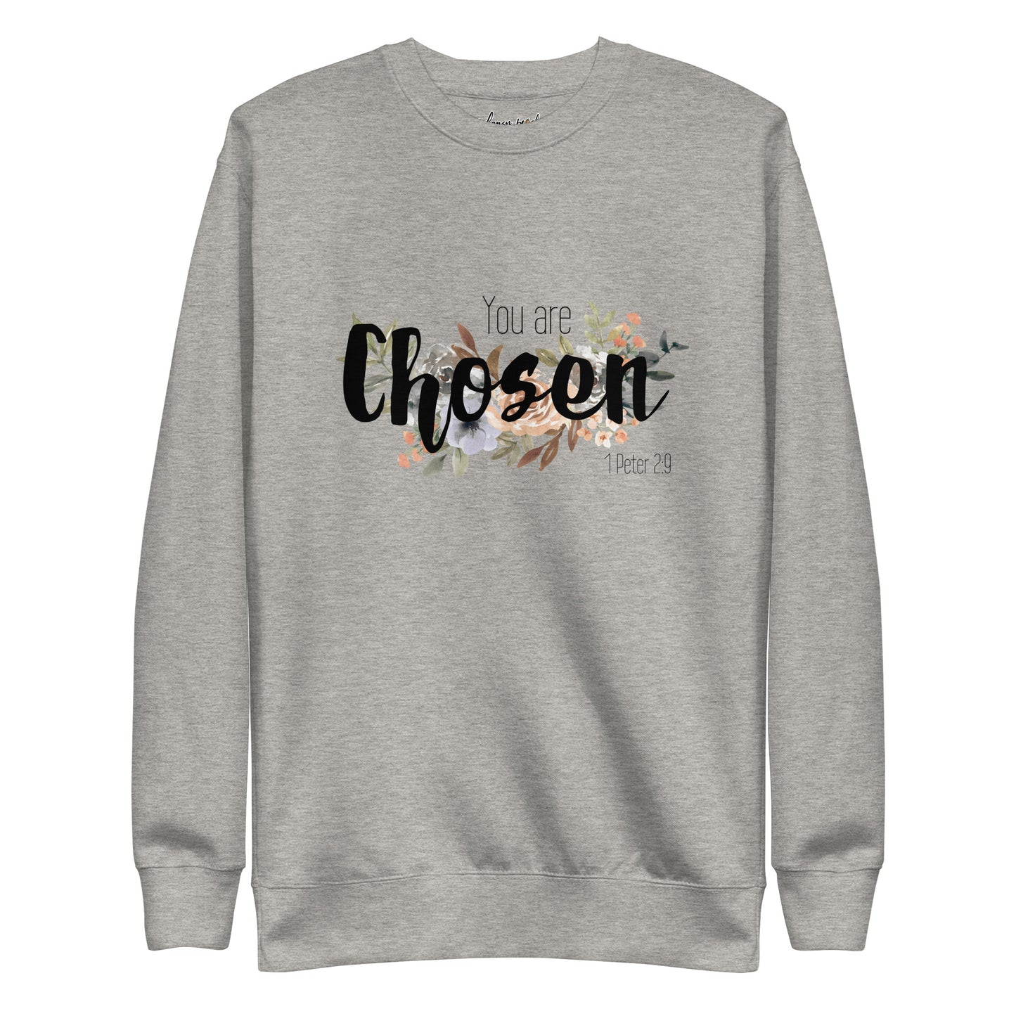 Unisex You Are Chosen Crewneck Sweatshirt - Black Font