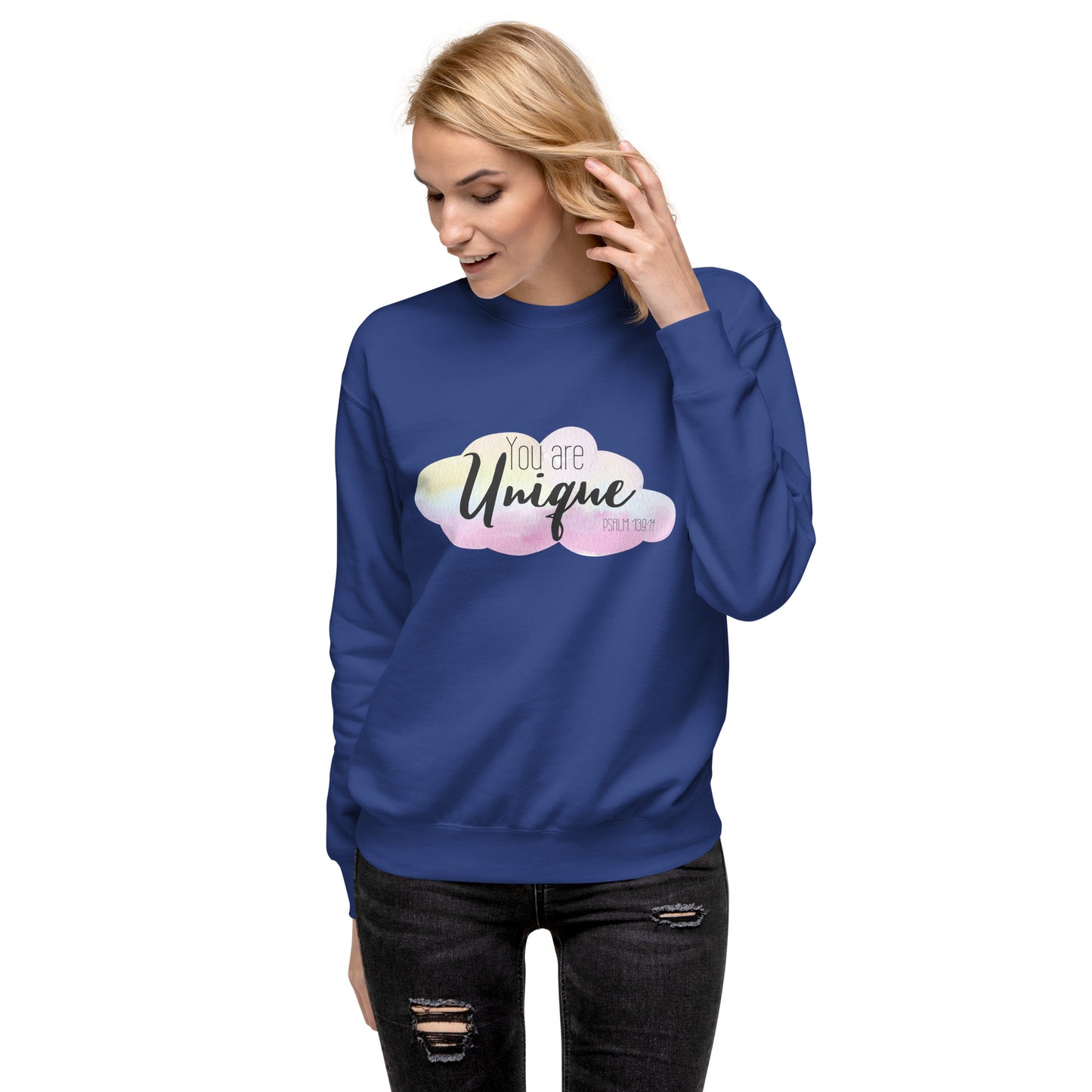 Unisex You Are Unique Crewneck Sweatshirt