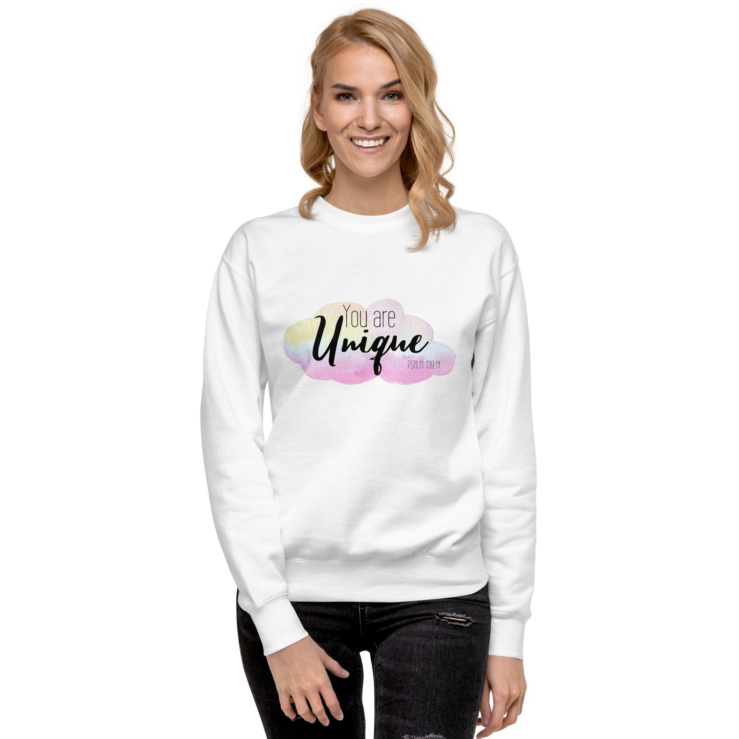 Unisex You Are Unique Crewneck Sweatshirt