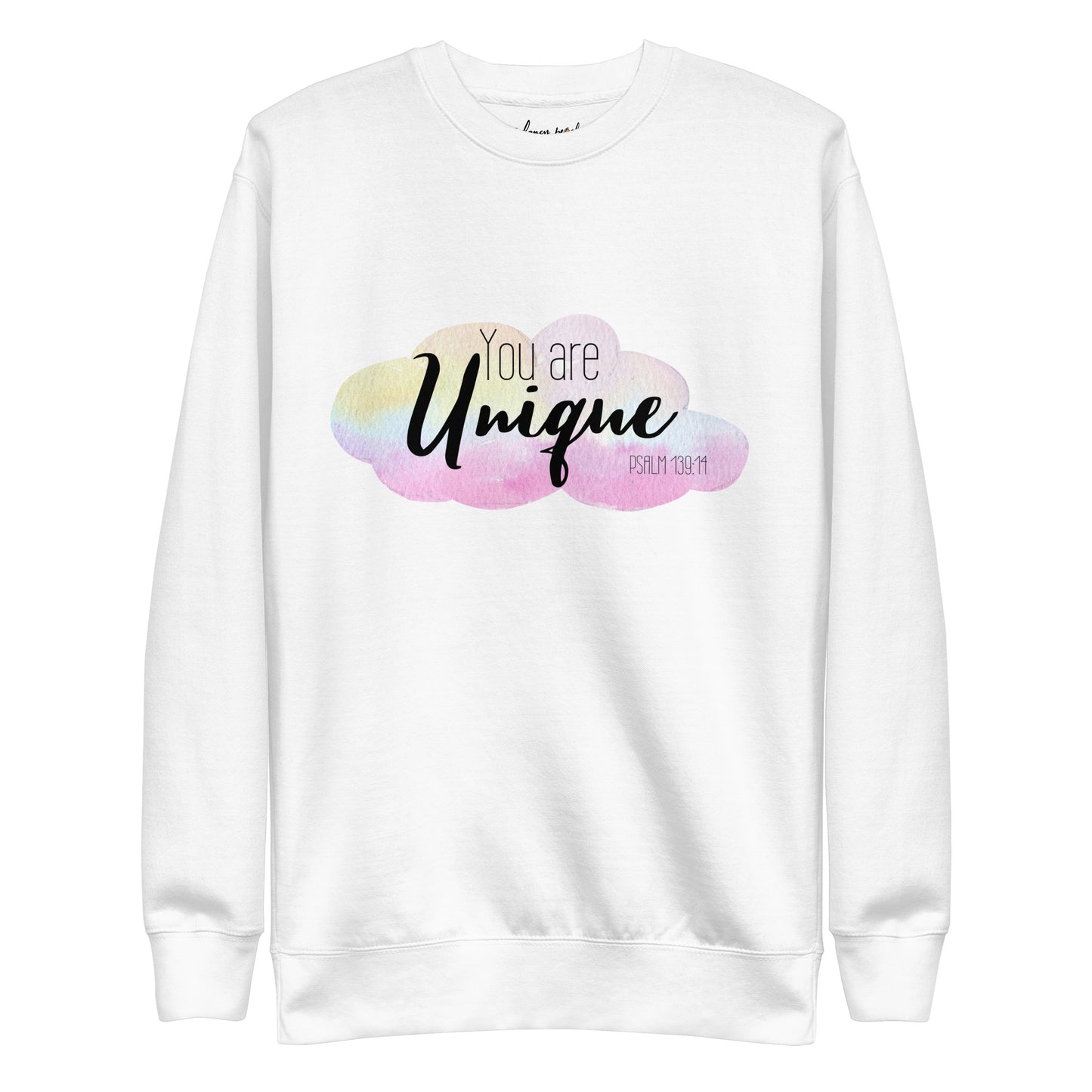 Unisex You Are Unique Crewneck Sweatshirt