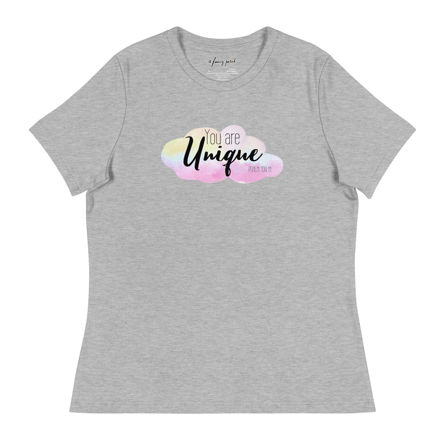 Women's Relaxed You Are Unique T-Shirt