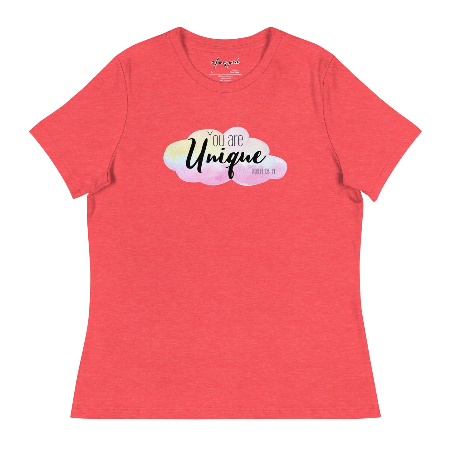 Women's Relaxed You Are Unique T-Shirt