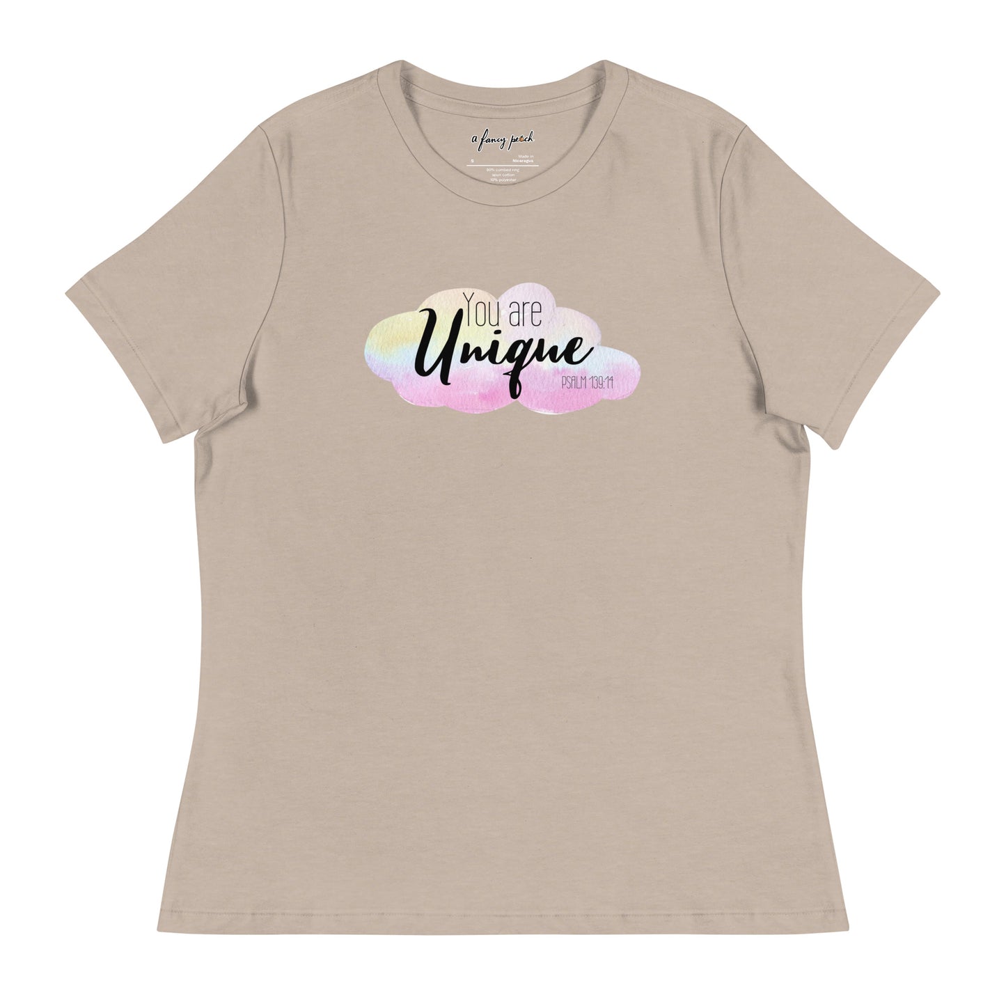 Women's Relaxed You Are Unique T-Shirt