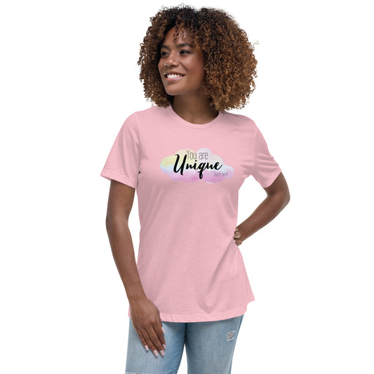 Women's Relaxed You Are Unique T-Shirt - light colors