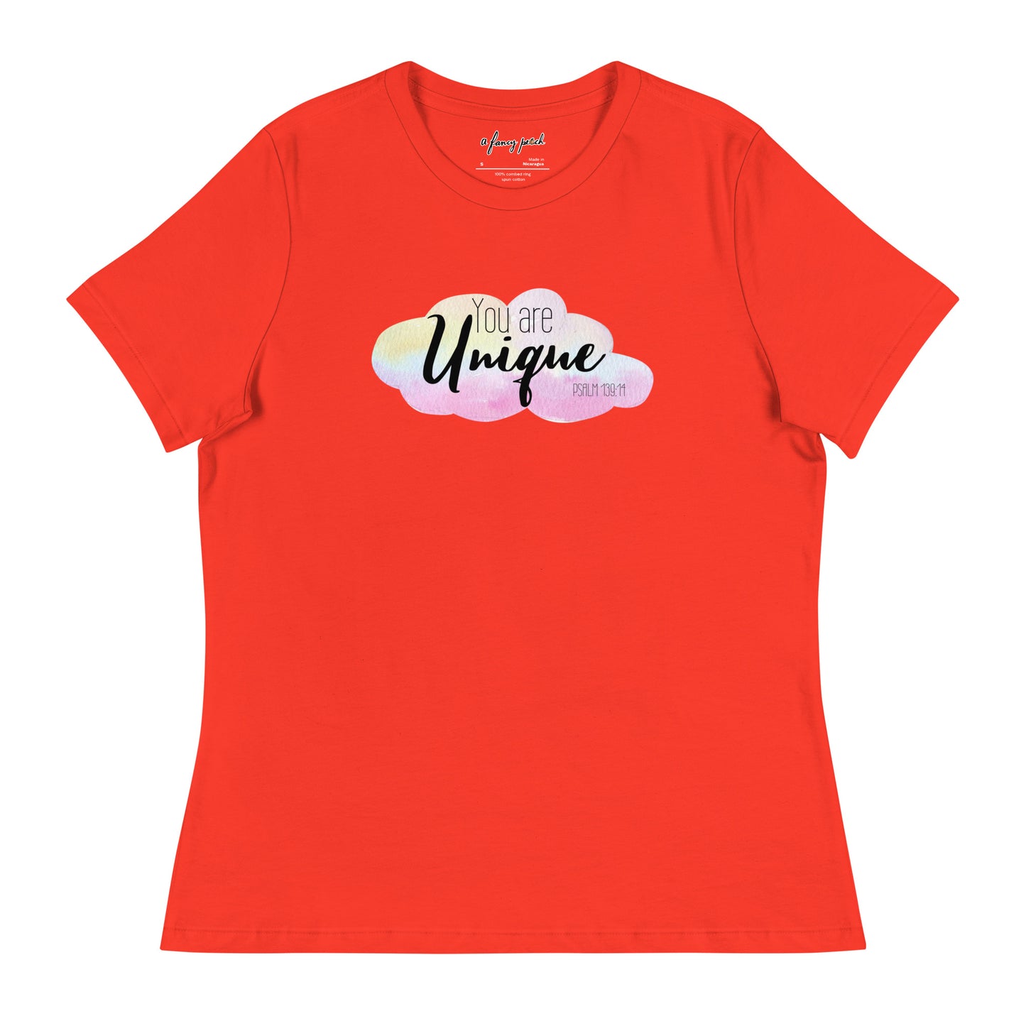 Women's Relaxed You Are Unique T-Shirt