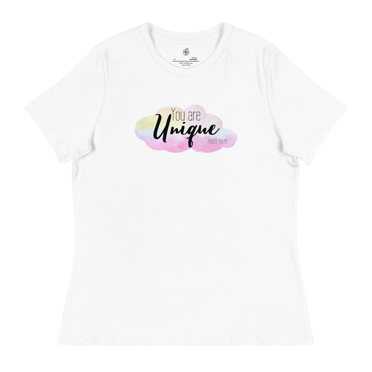 Women's Relaxed You Are Unique T-Shirt - light colors